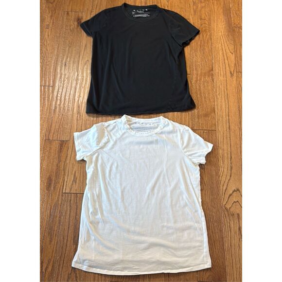 Hatch Black and White Short Sleeve Tees - Picture 1 of 10